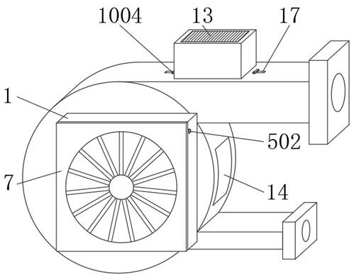 Turbocharger with silencing function