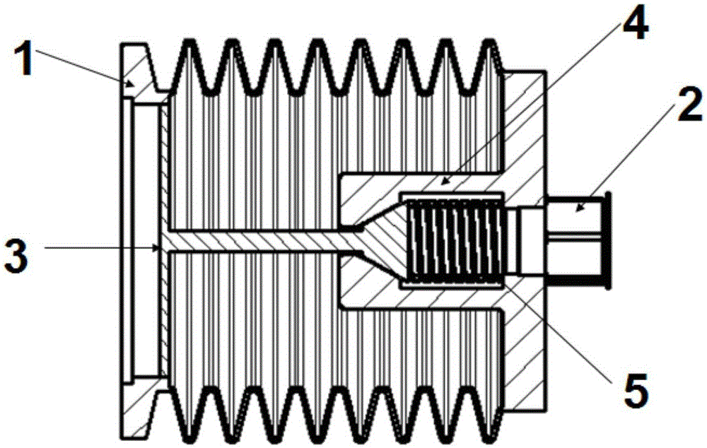 Vacuum air intake regulating valve