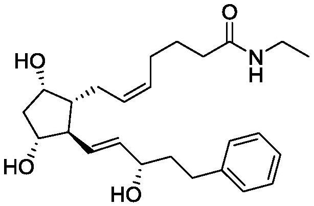 A kind of preparation method of bimatoprost pharmaceutical intermediate