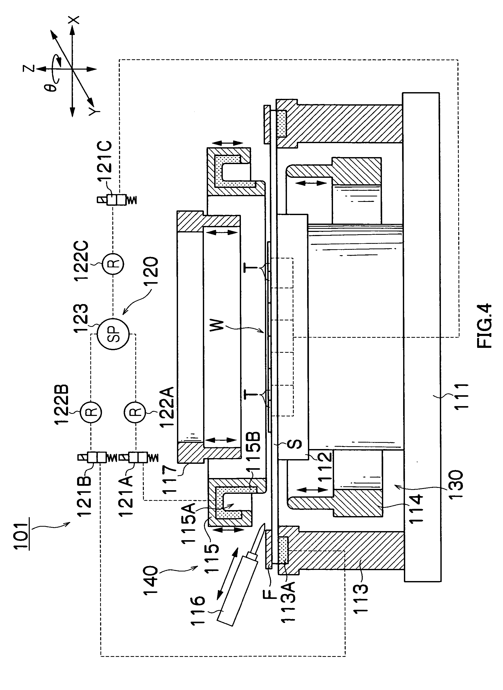 Expanding method and expanding device