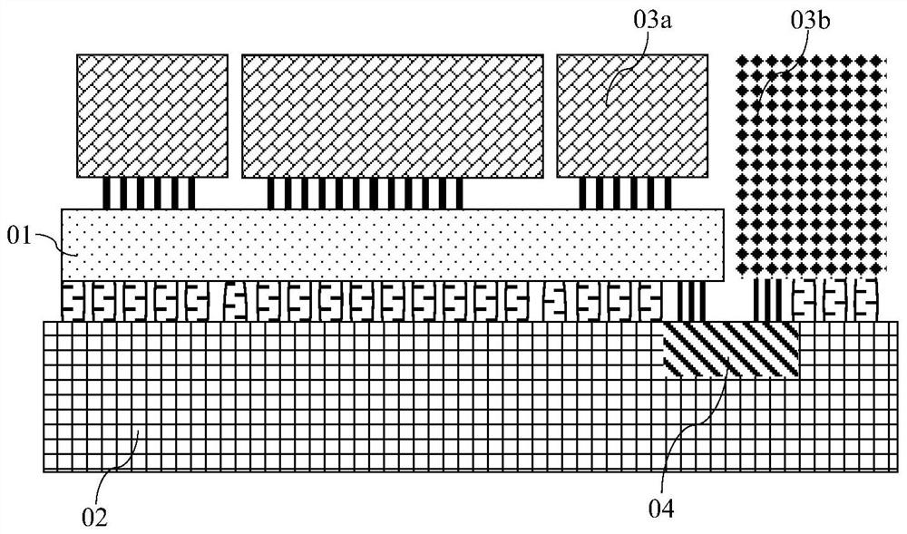 High-density interconnection system packaging device and manufacturing method thereof