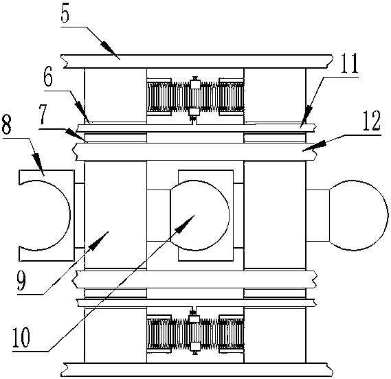 Charging cable control system for new energy vehicles