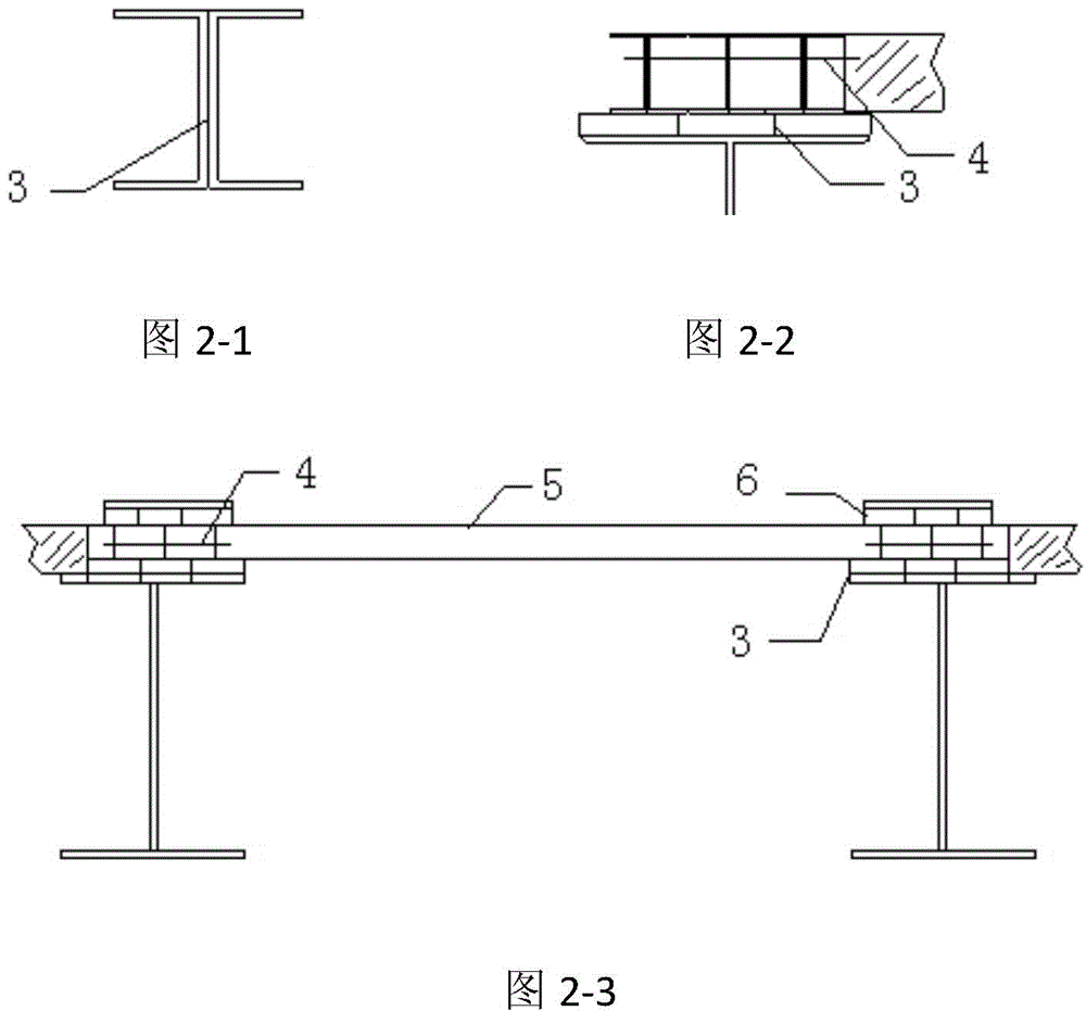High-altitude slipping installation method for compartment-type electric room