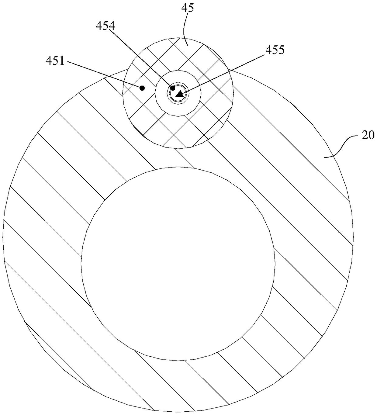 Angle-freely-changeable nasal sinus mirror