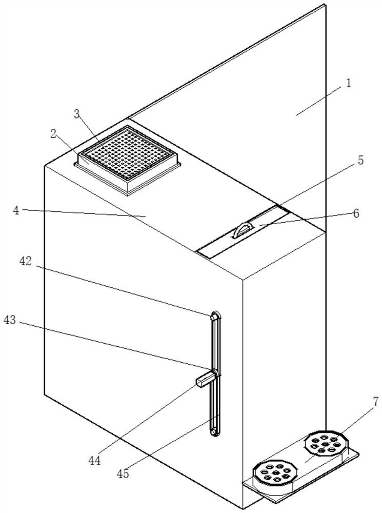 3D printer provided with air filtering device