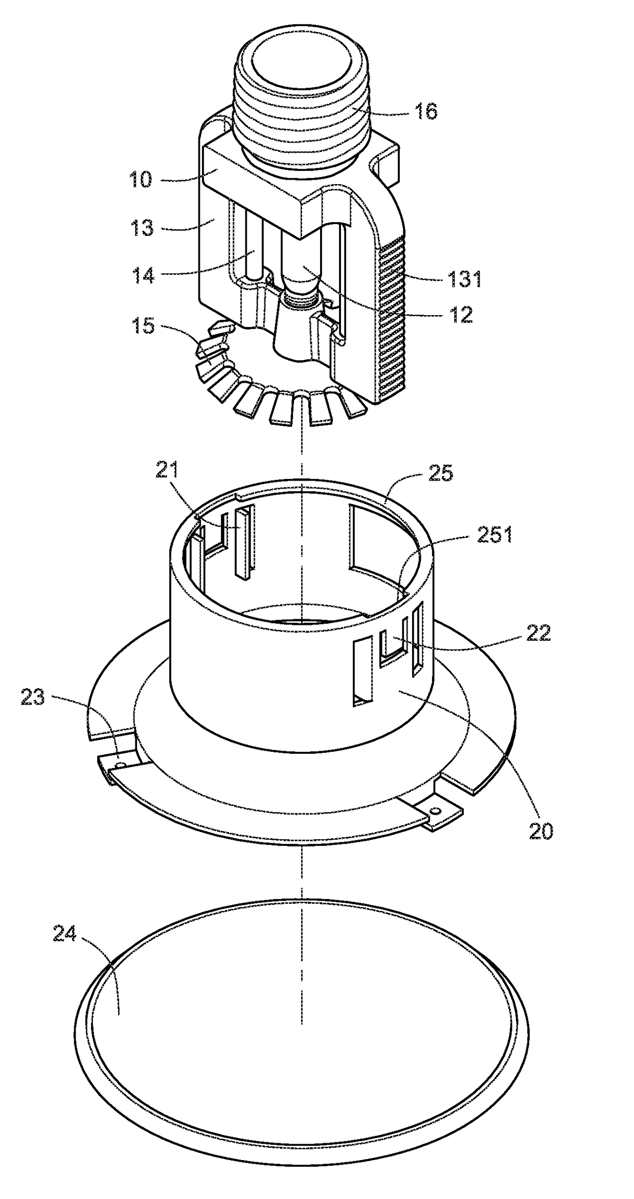 Fire sprinkler with improved protective shell