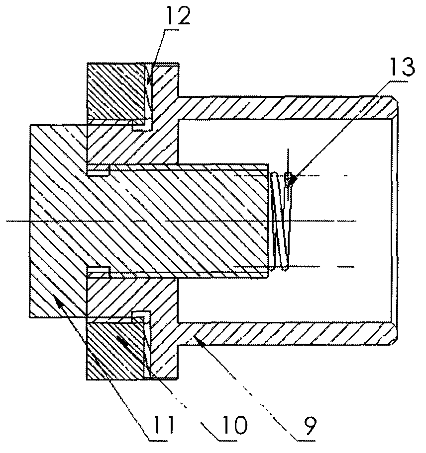 Distributed wearable dynamic heart sound collecting device