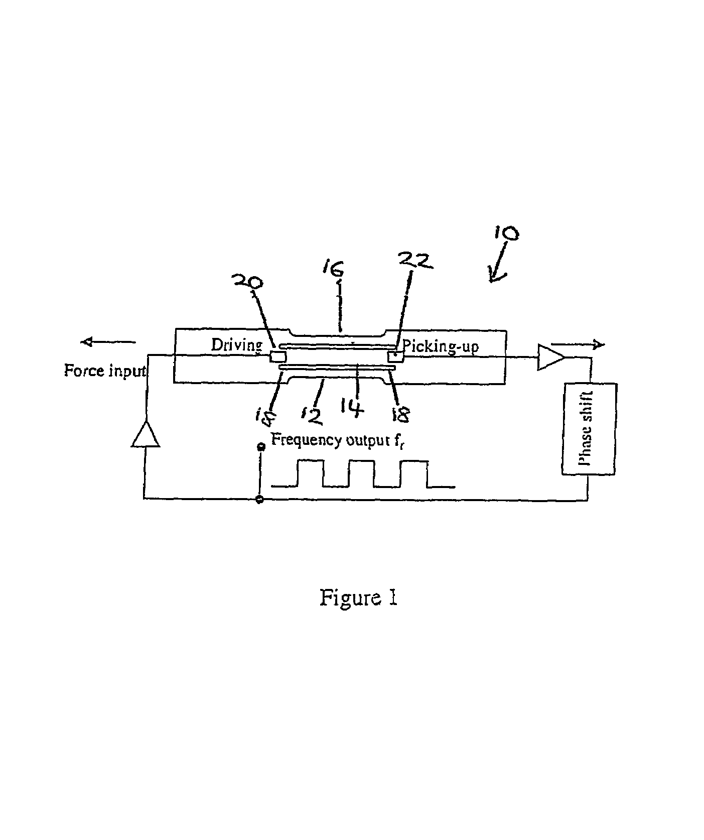 Resonant sensor assembly