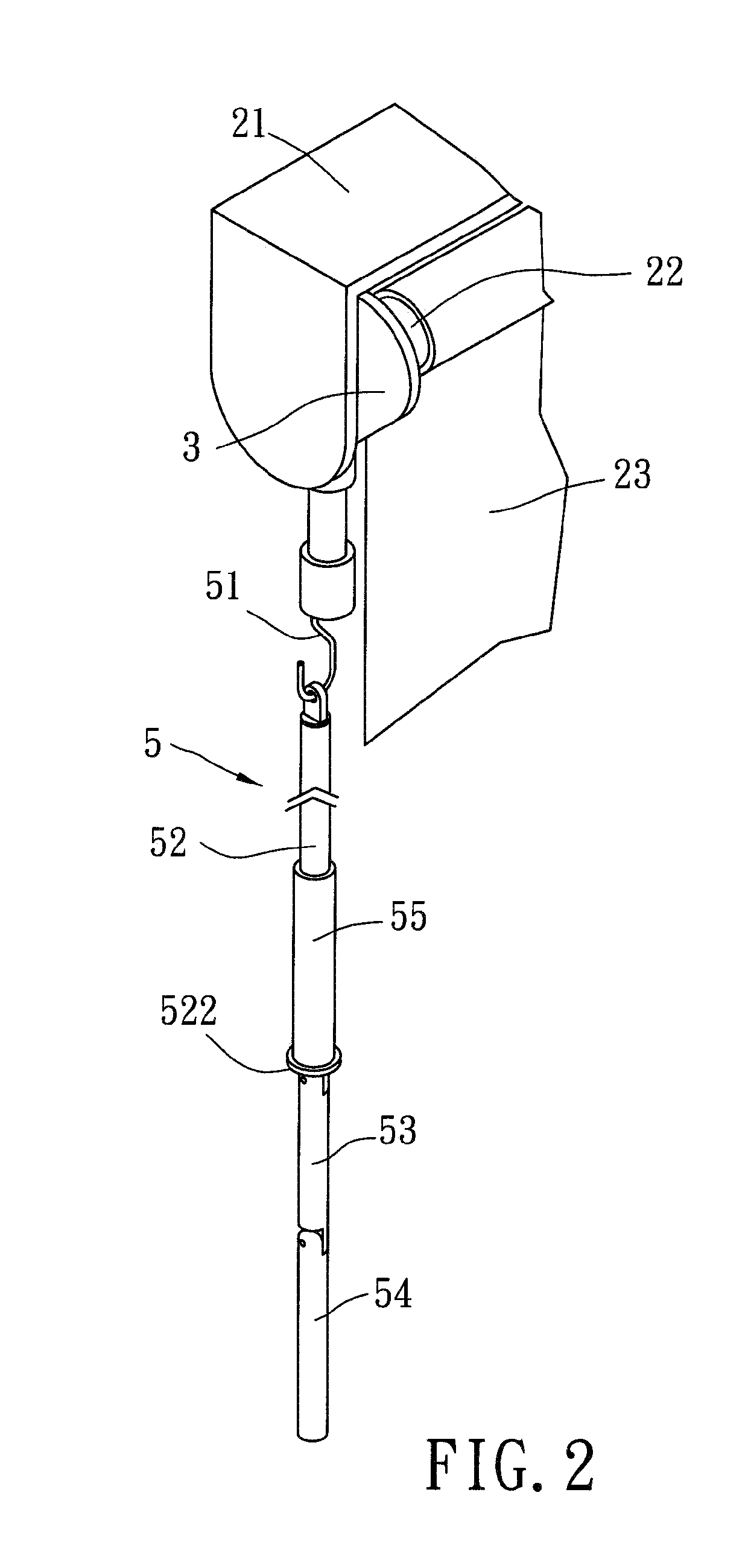 Winding device for a window blind