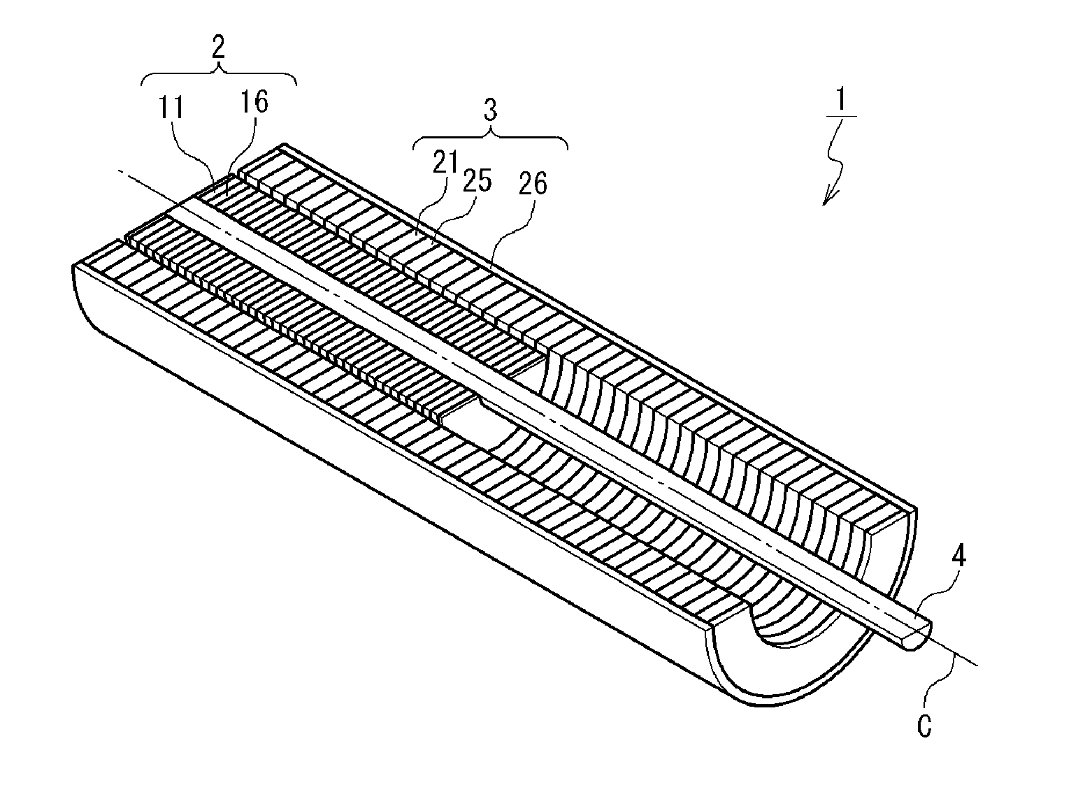 Linear vernier motor