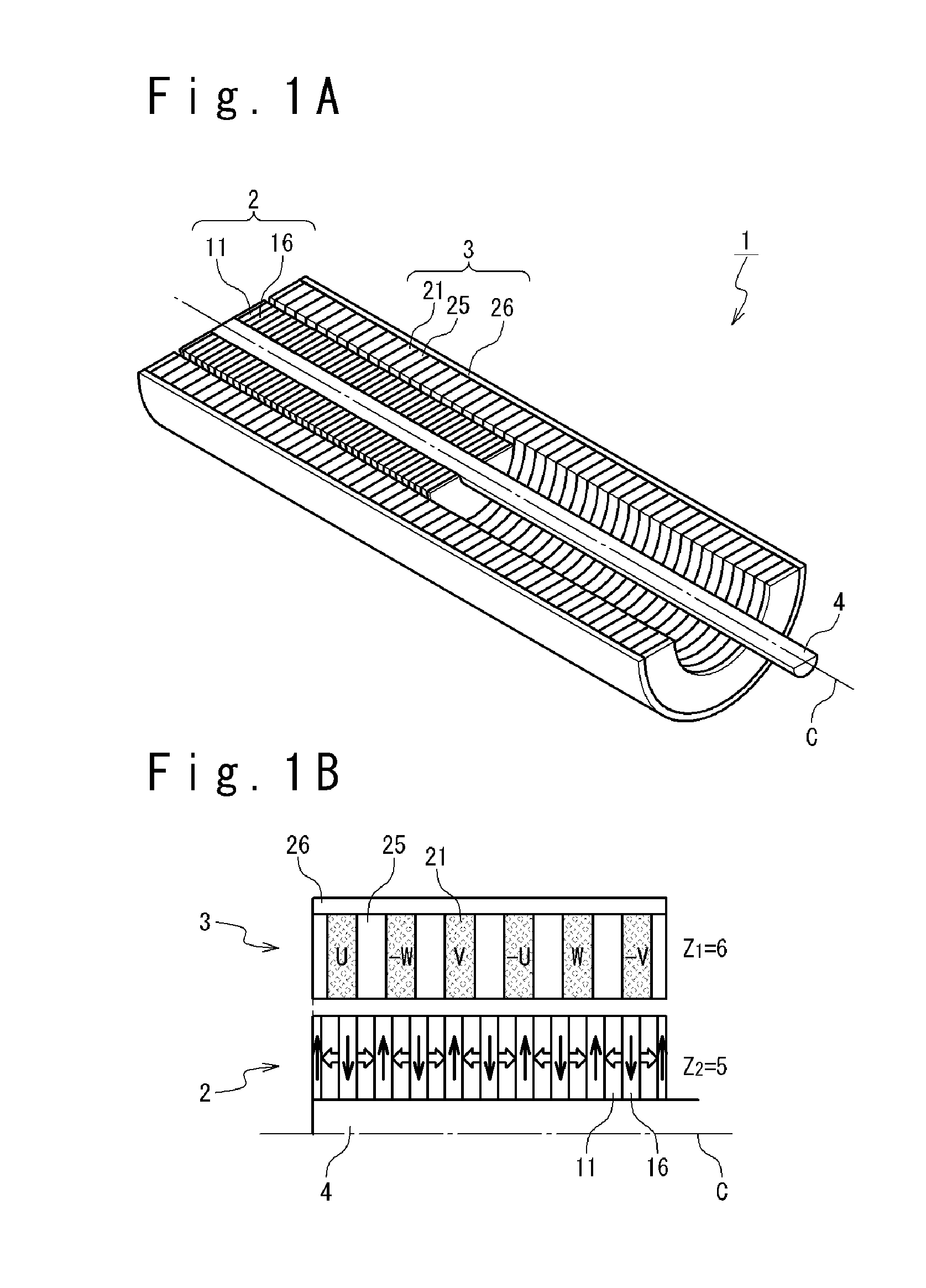 Linear vernier motor