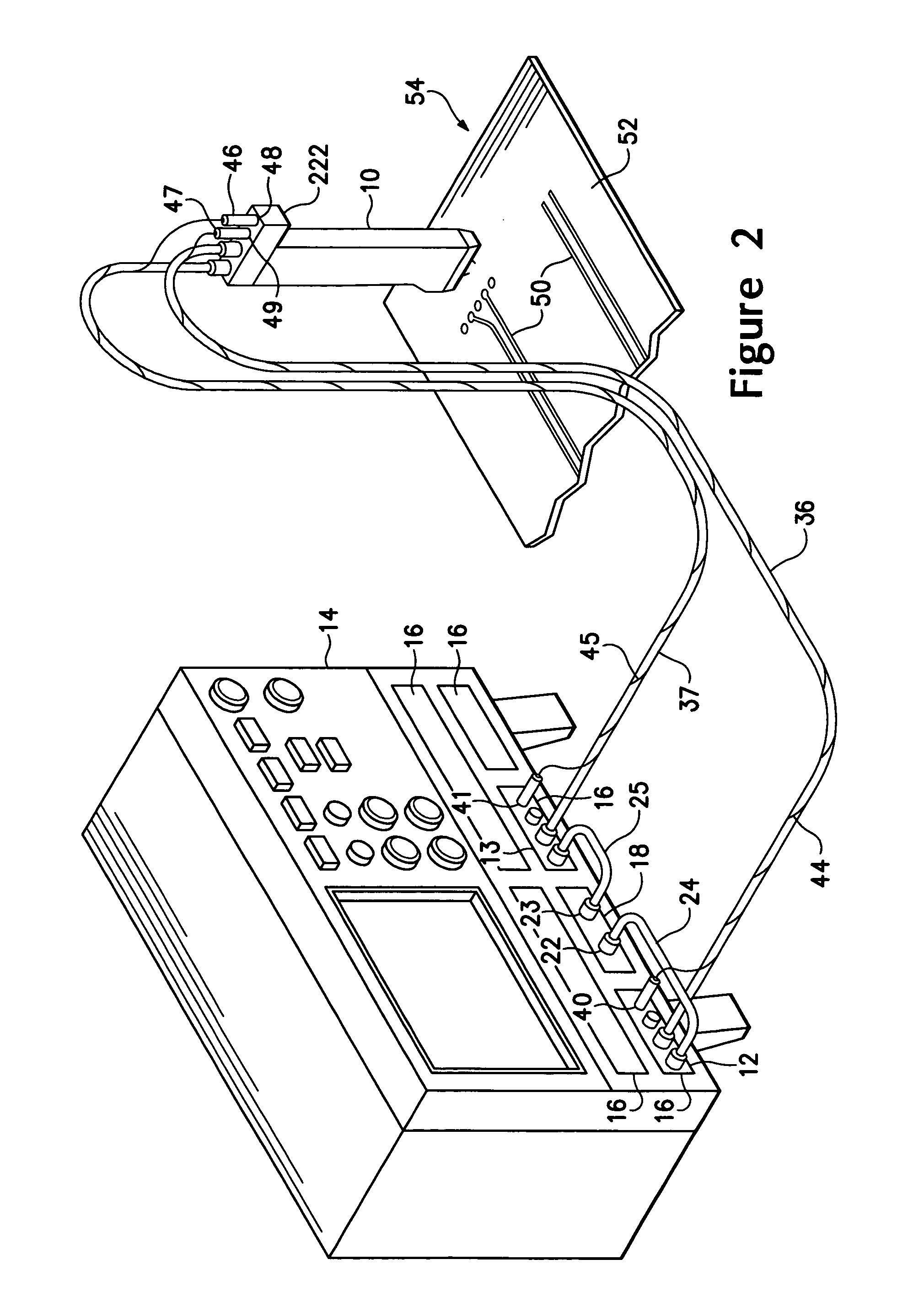 Differential measurement probe having retractable double cushioned variable spacing probing tips with EOS/ESD protection capabilities