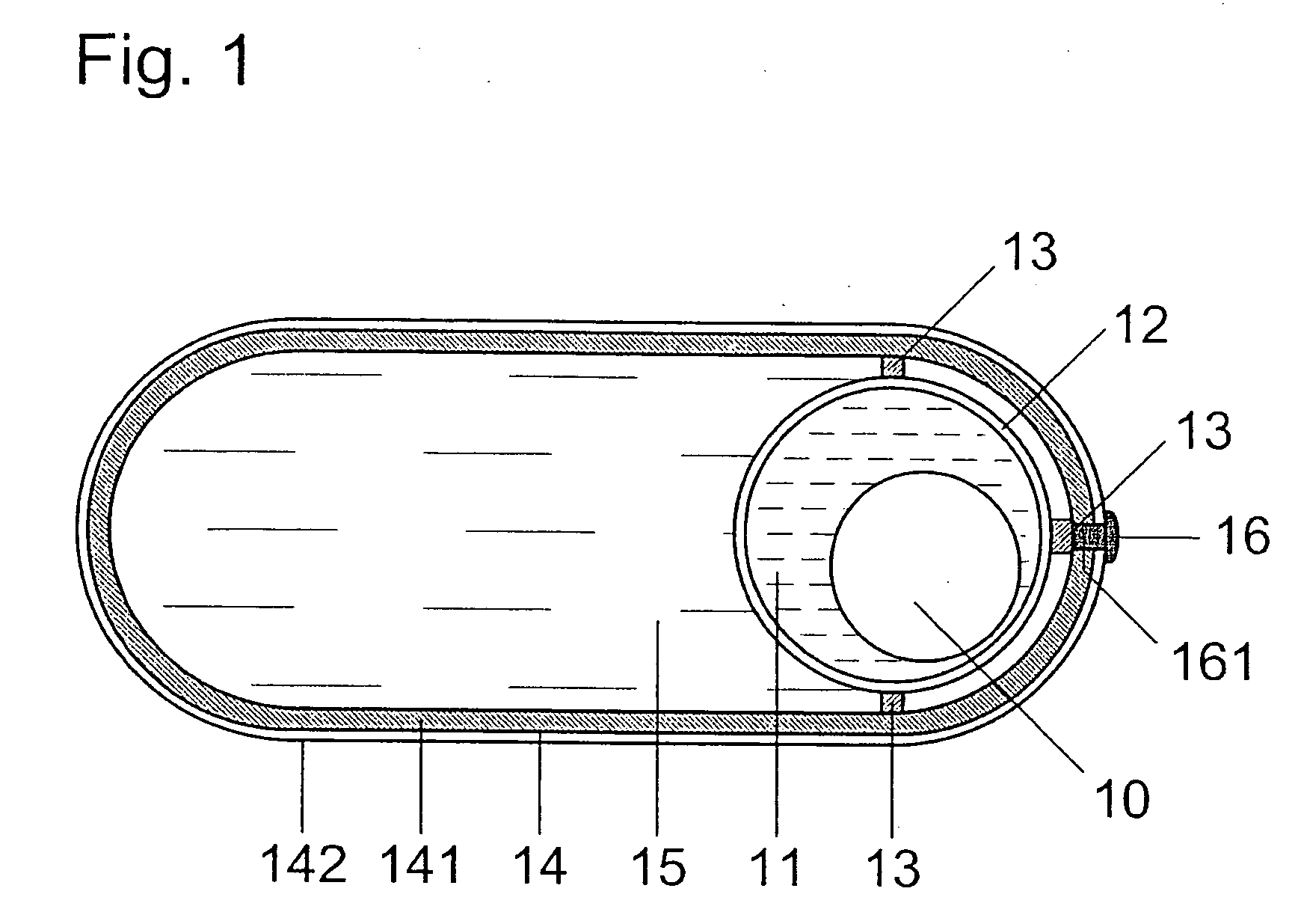 Arrangement for remote-controlled release of active ingredients