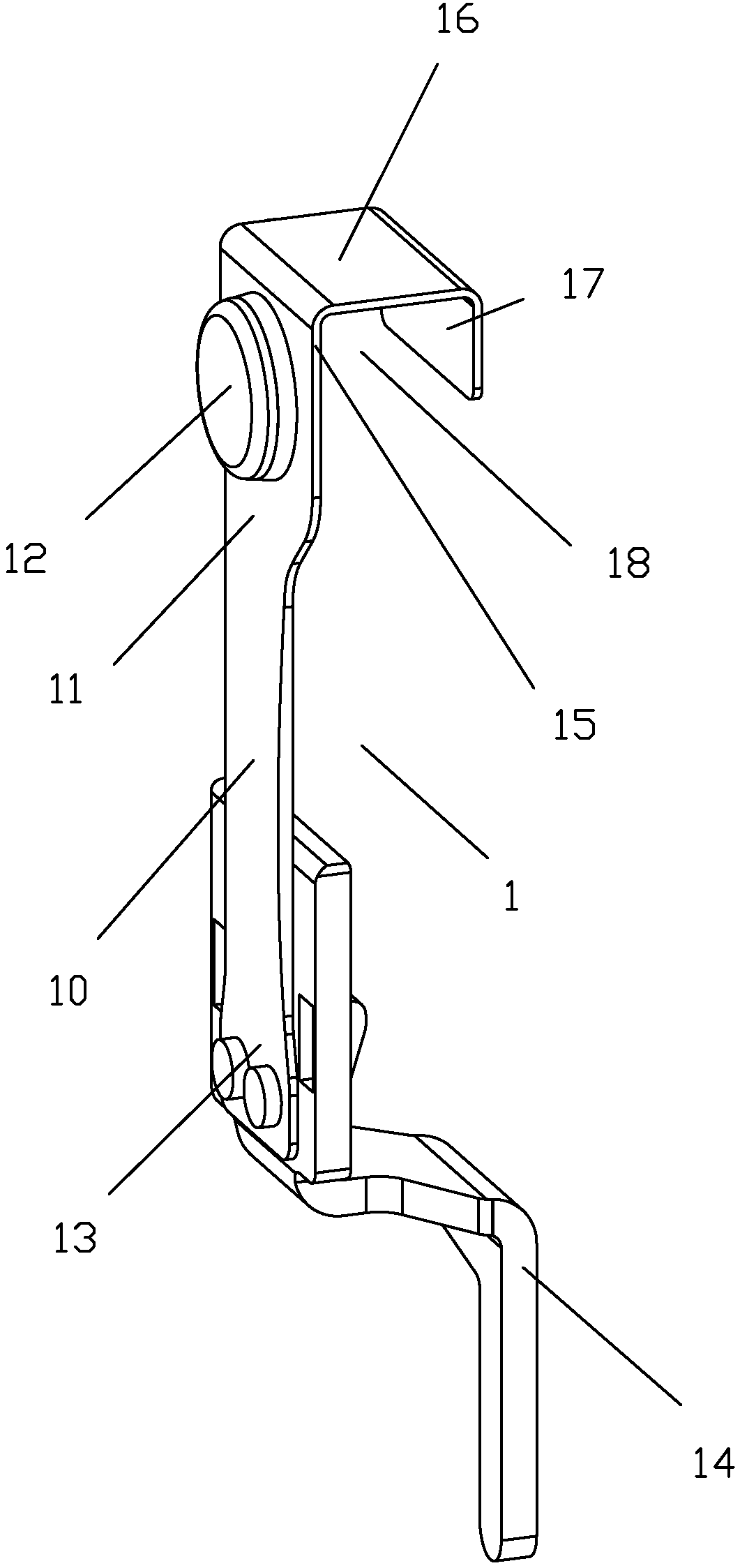 Safe relay and movable contact spring therefor