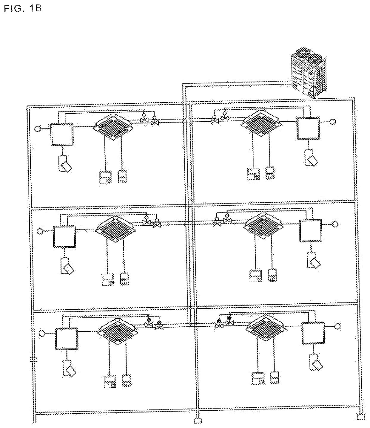 Multi-air conditioner for heating and cooling operations