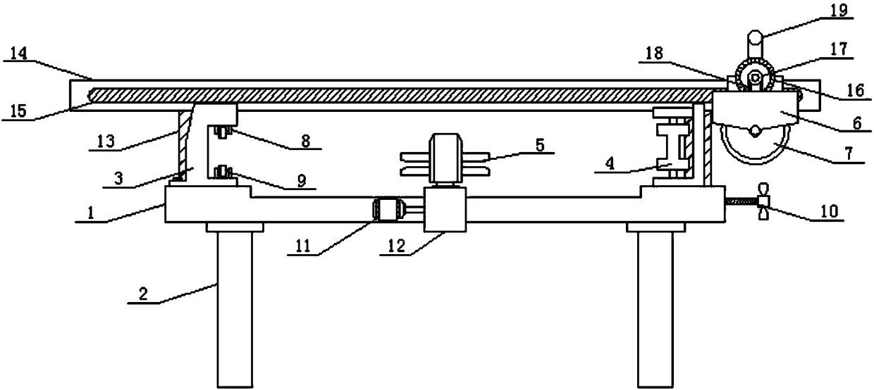 Cutting device and cutting method of LED lamp panel