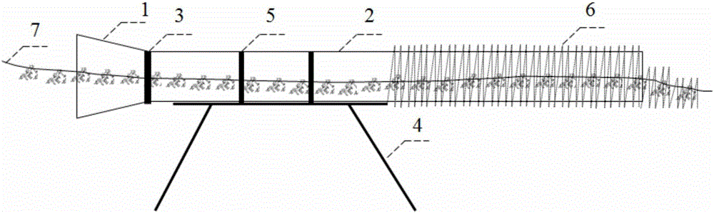 Asparagus and kappaphycus alvarezii sinking-rope raft culture device and assembling method