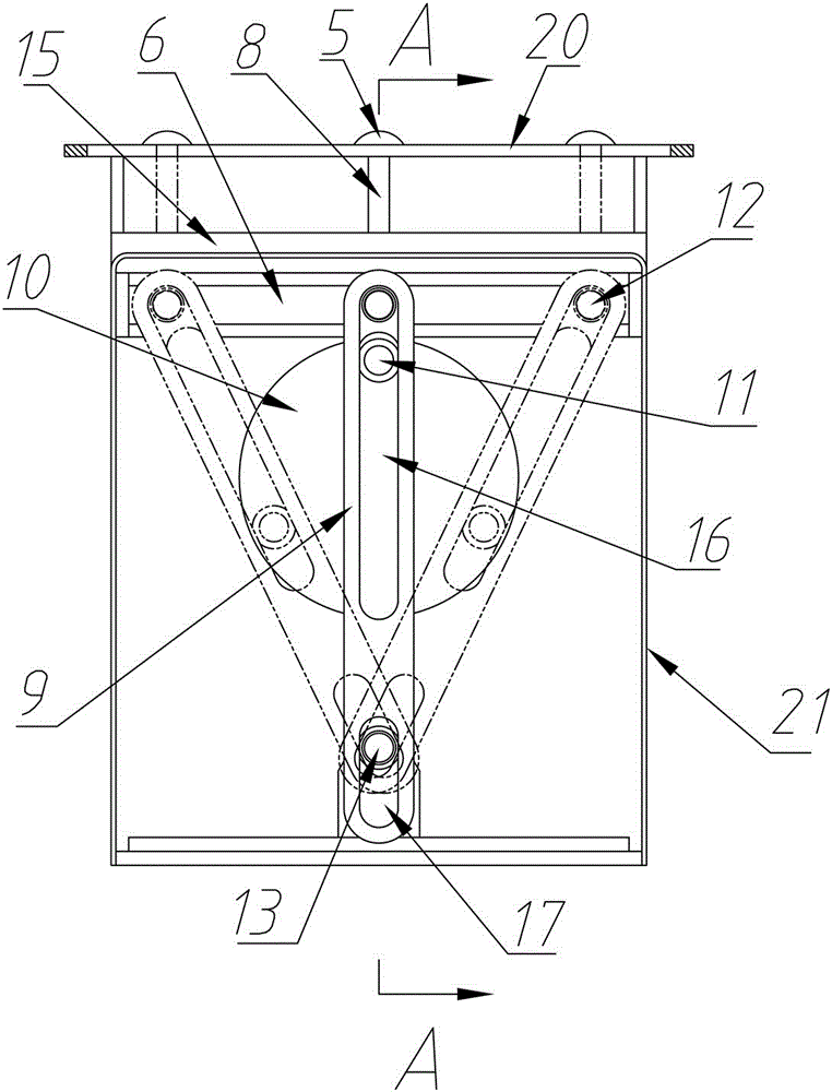 Automatically dredging device of preventing perforated strainer of underground well from blocking
