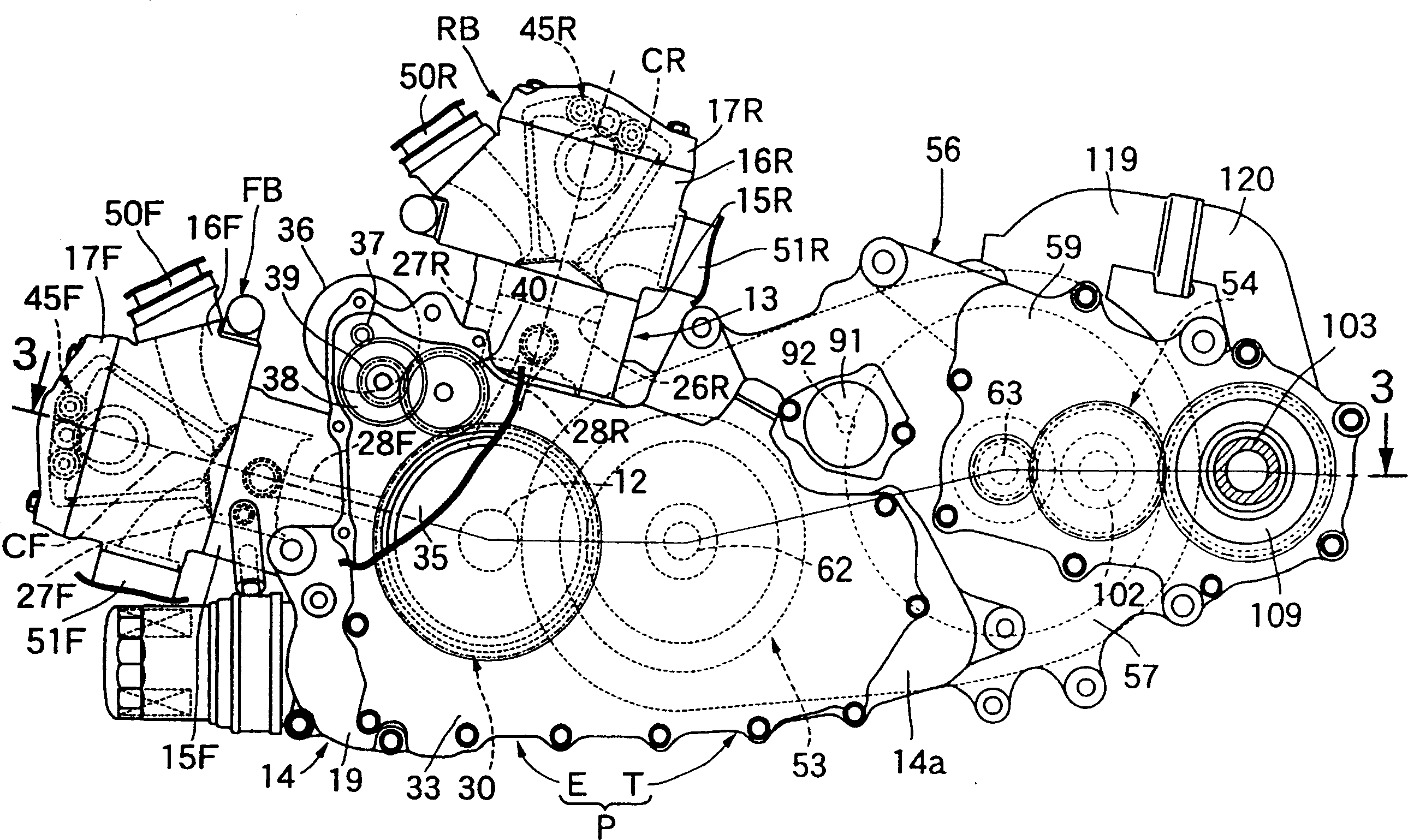 Topping cam engine