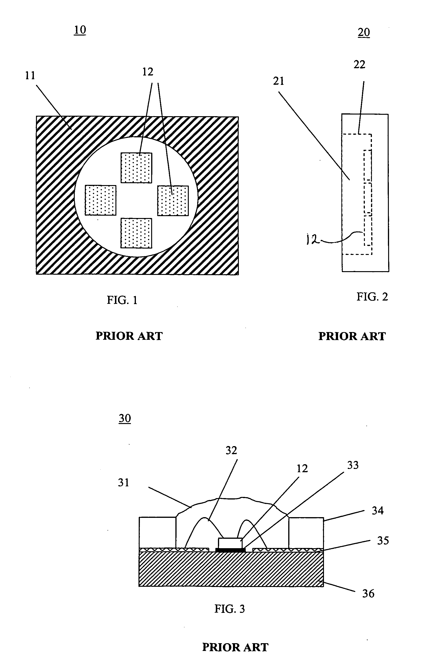 Light emitting diode arrays with improved light extraction