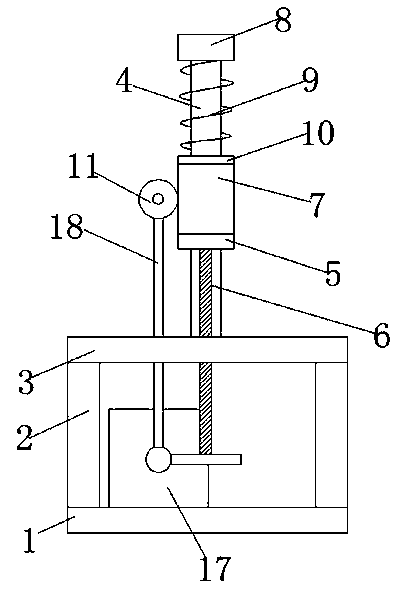 Closed needle threading device for orthopedics department