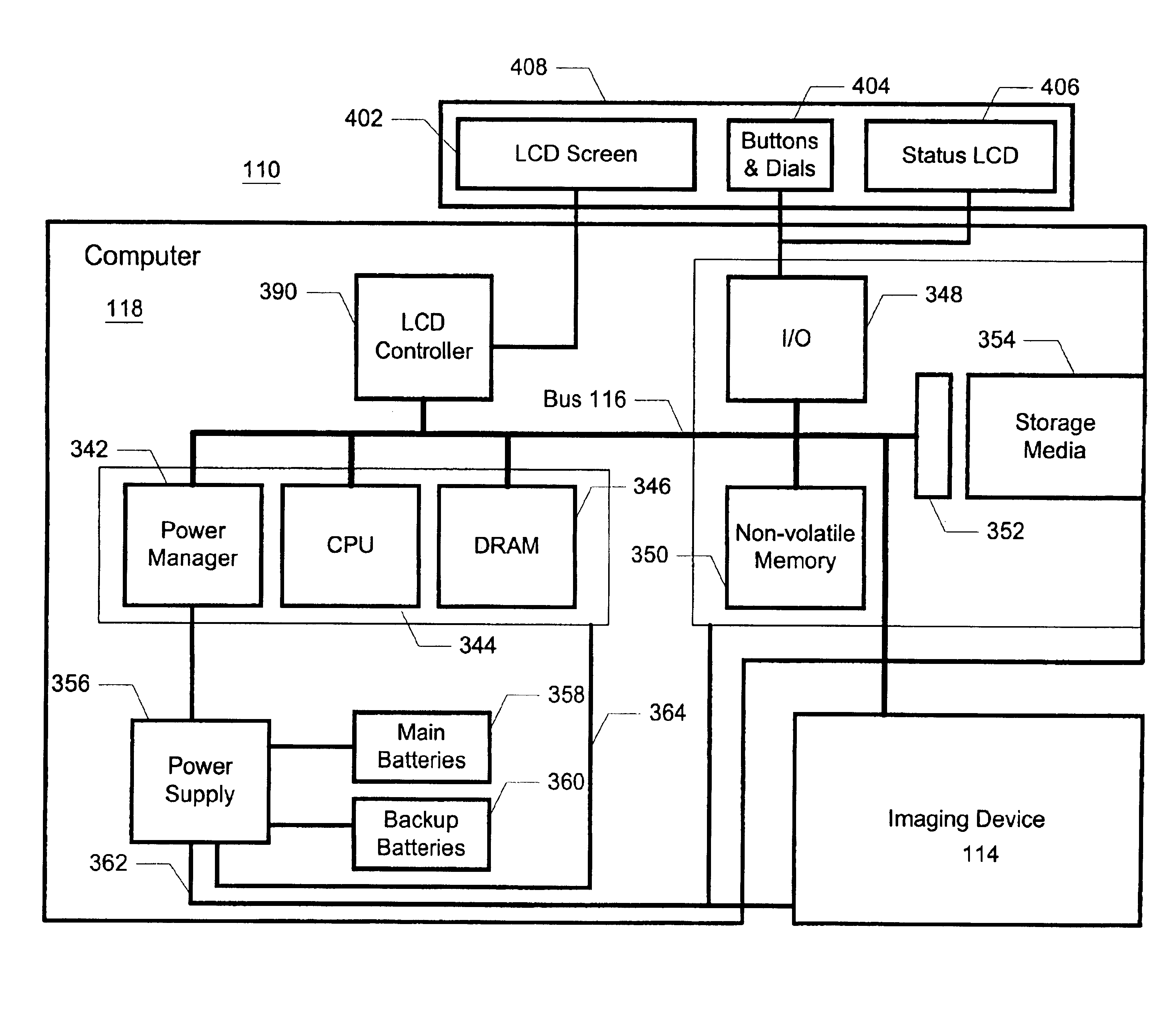 Method and apparatus for managing image categories in a digital camera to enhance performance of a high-capacity image storage media