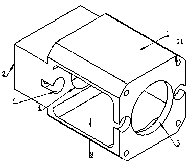 Improved gear assembling connection supporting frame