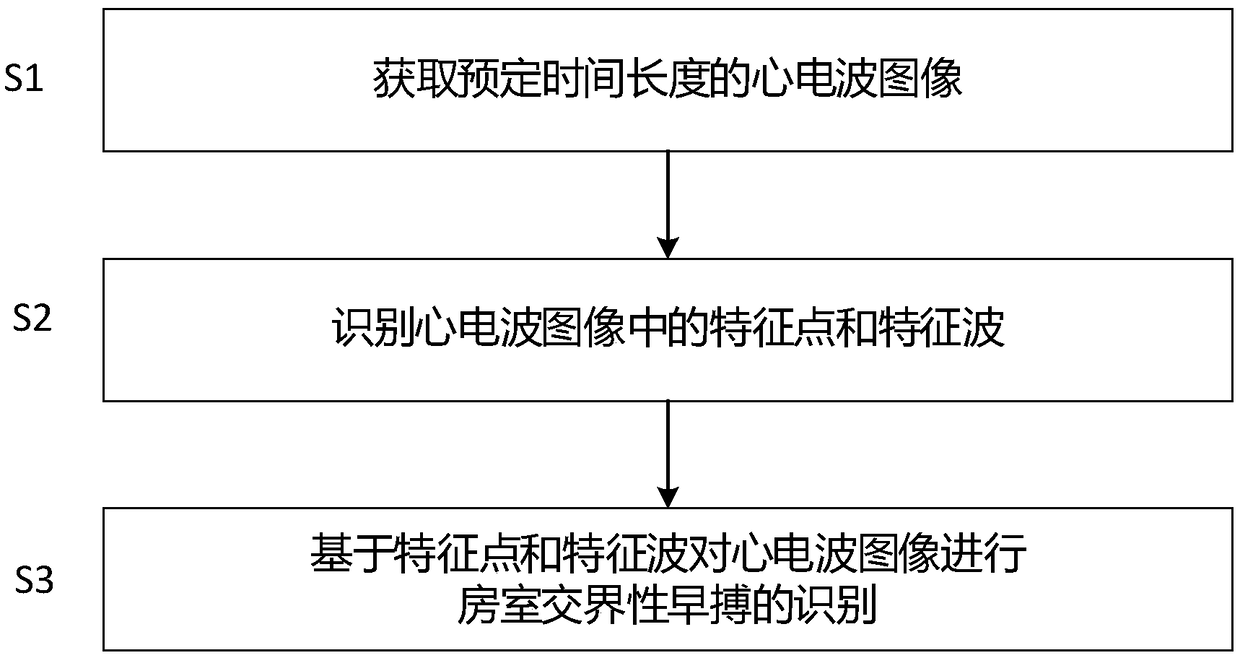 Method, apparatus and system for identifying atrioventricular junctional premature beats in electrocardiogram images