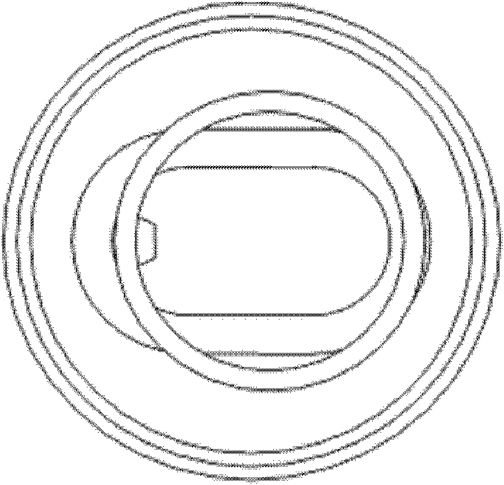 Plastic bottle cap of infusion bottle