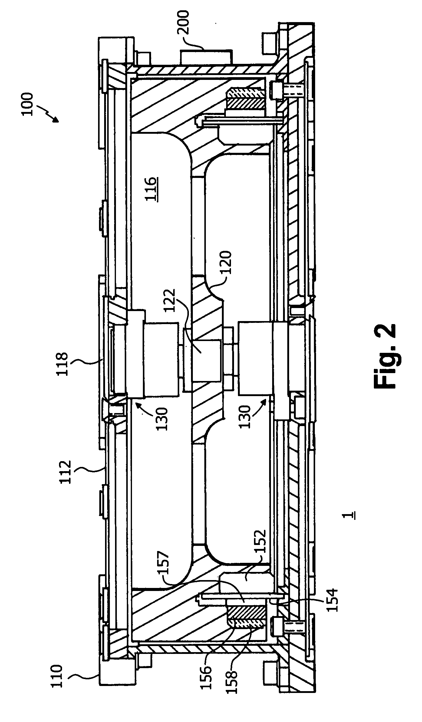 Reconfigurable reaction wheel for spacecraft