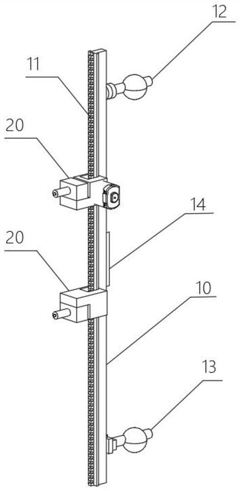 Construction device for slotting transverse seam and vertical seam of wall body