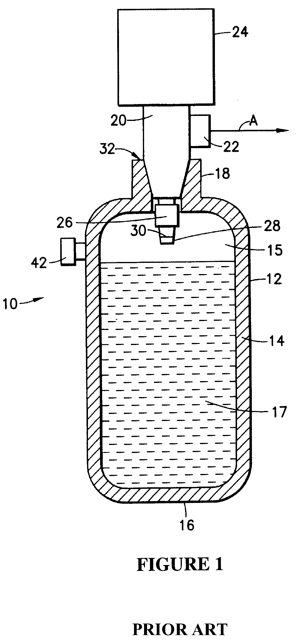 Apparatus and method for hydrogen generation from gaseous hydride