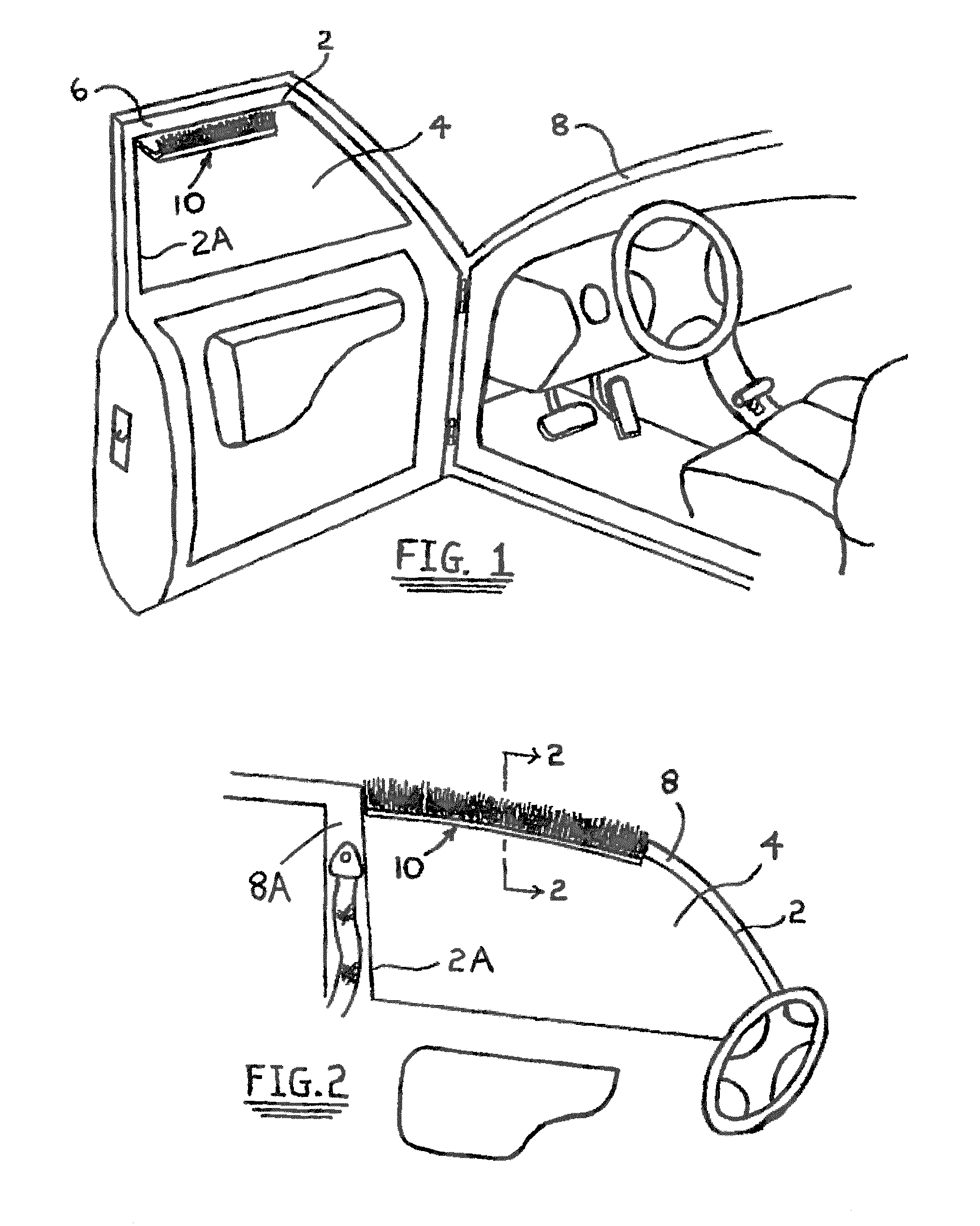 Automobile snow shield