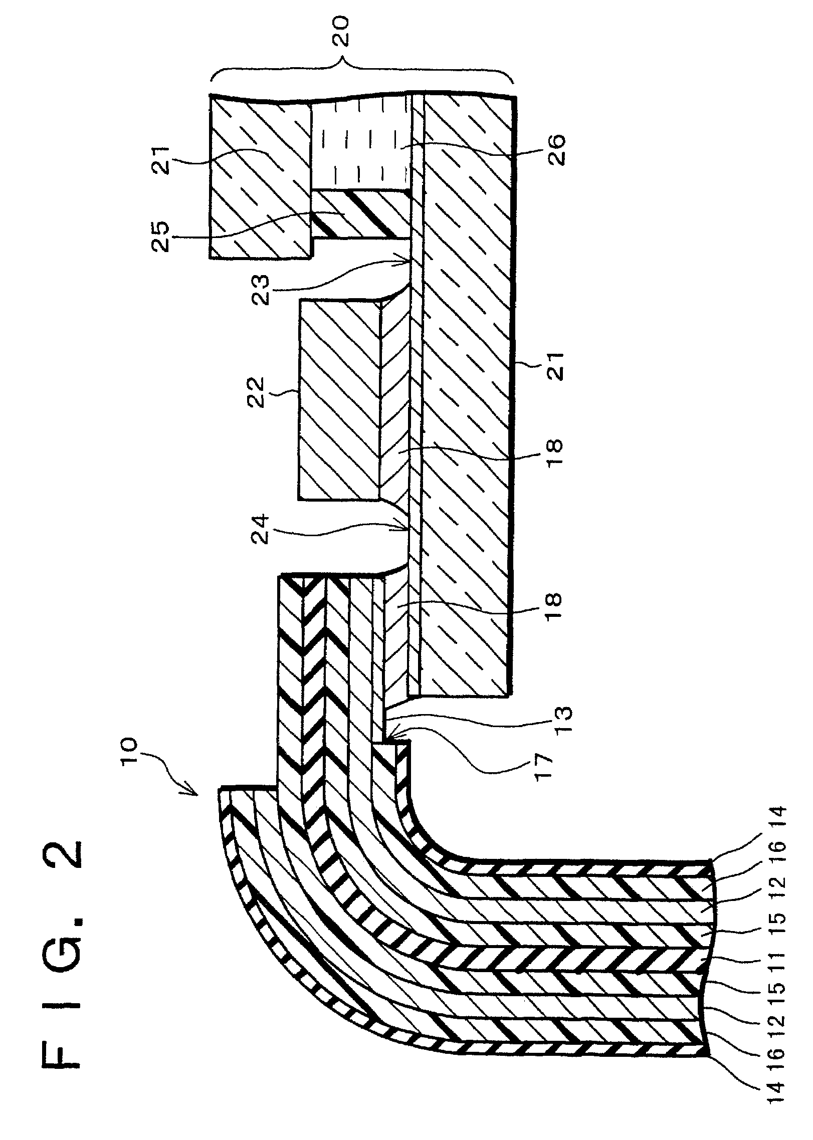 Flexible wiring board and electrical device using the same