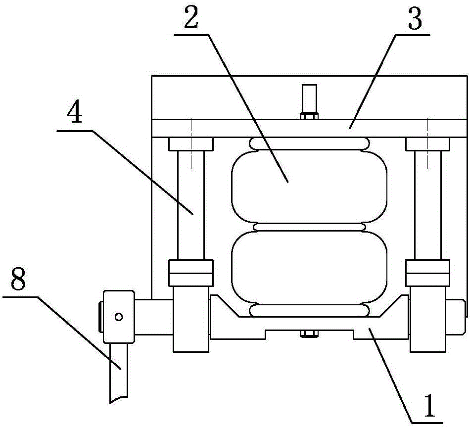 Flexural fatigue inspection machine of air spring