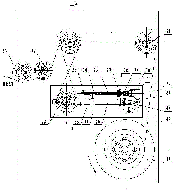 A dancing wheel detection mechanism capable of variable tension adjustment and control