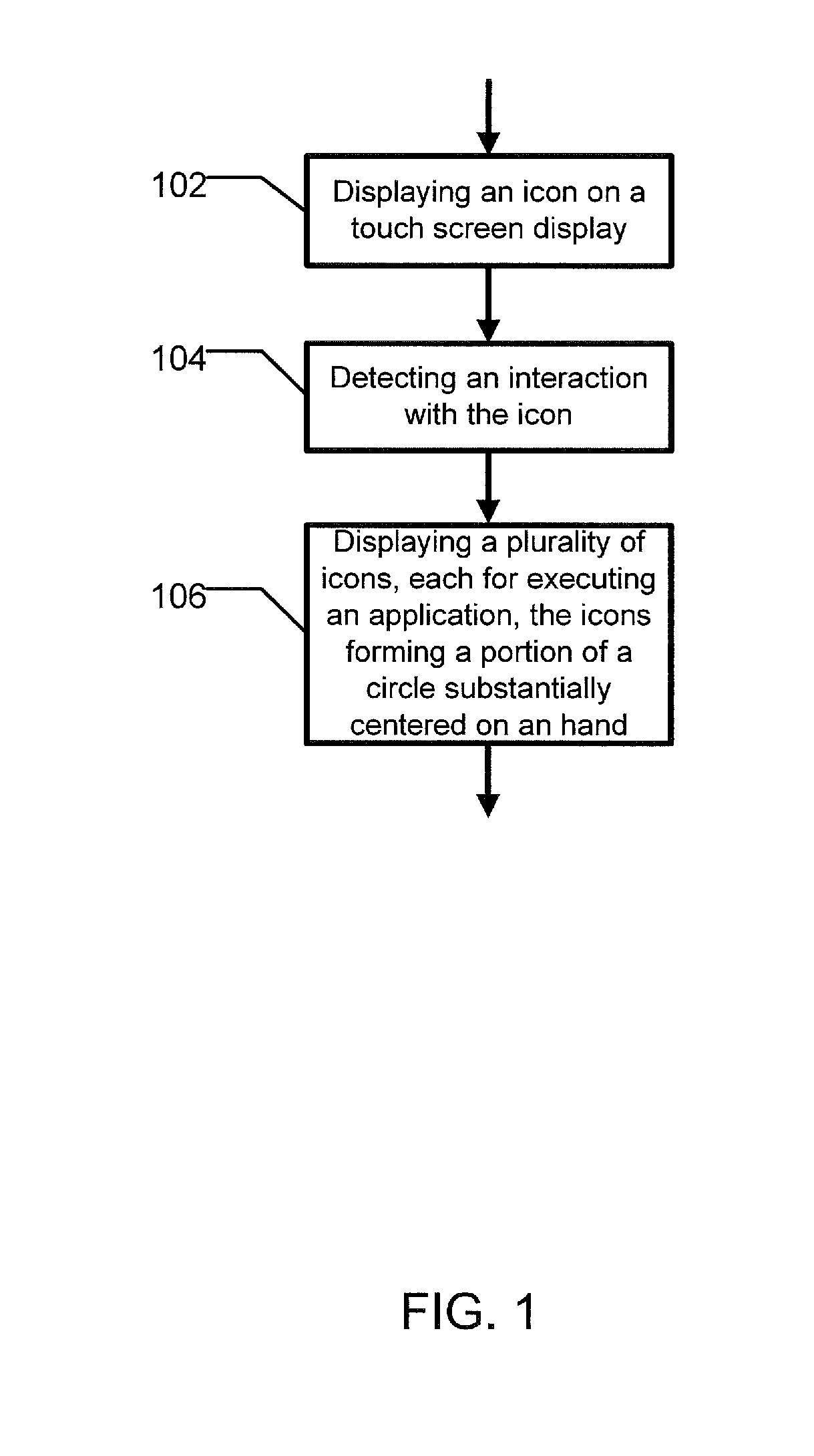 User interface and method for providing same