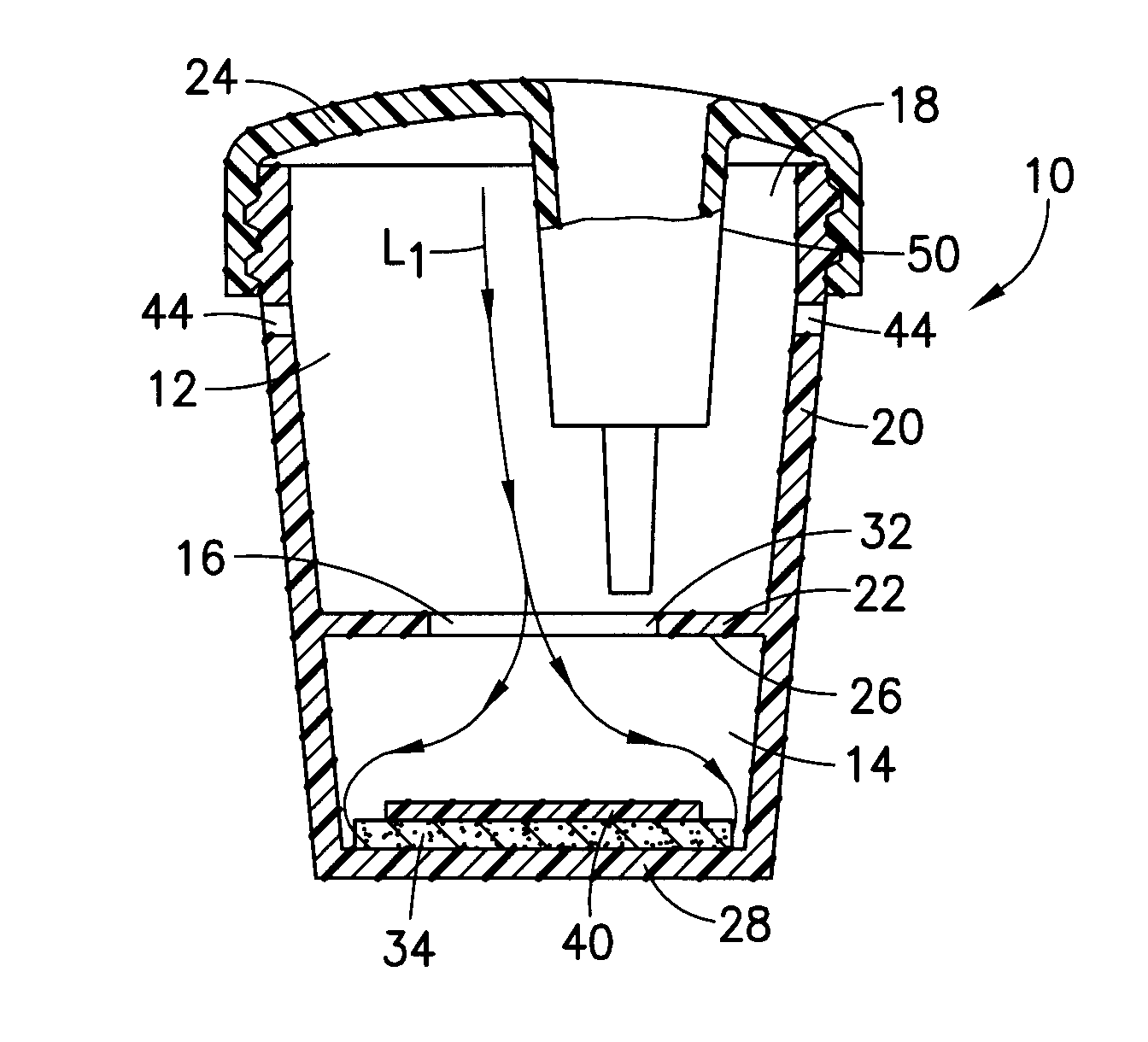Specimen Collection Container Having a Fluid Separation Chamber