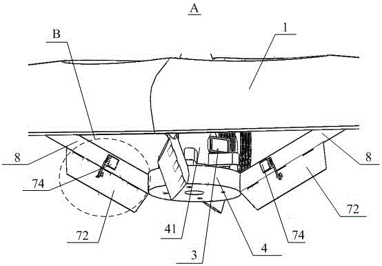 An aerodynamically optimized fuel-electric hybrid multi-rotor aircraft