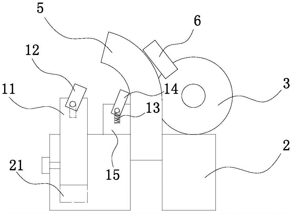 Stage-type bending device