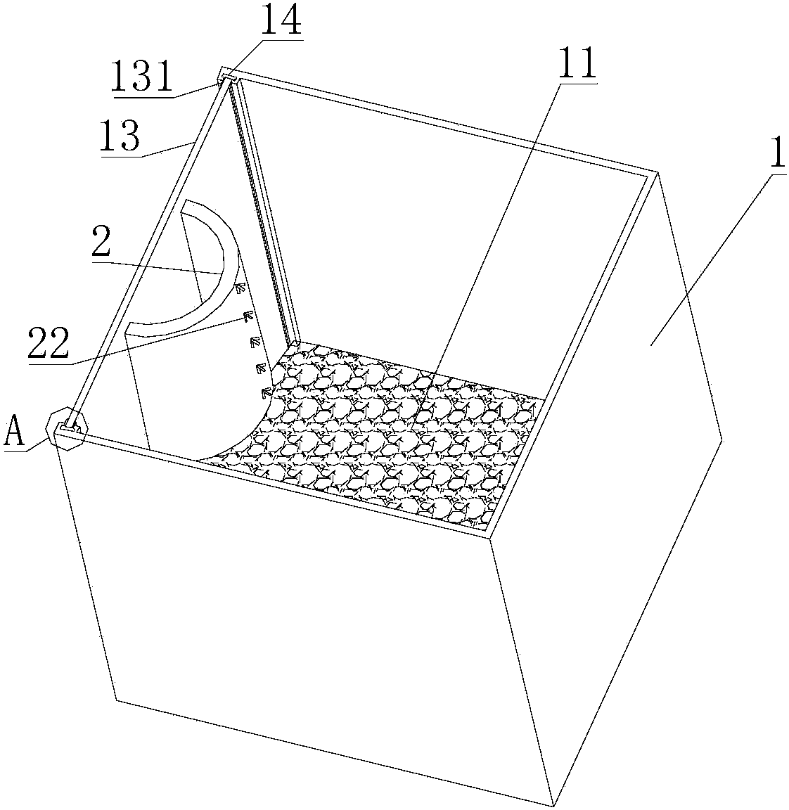 Testing device and method for observing shear deformation failure characteristics between tubular pile and grouting soil body