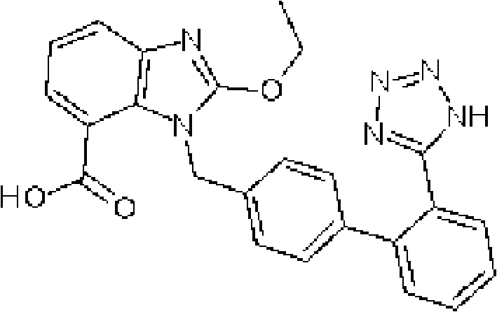 Hydrochlorothiazide crystal and candesartan cilexetil hydrochlorothiazide medicinal combination thereof