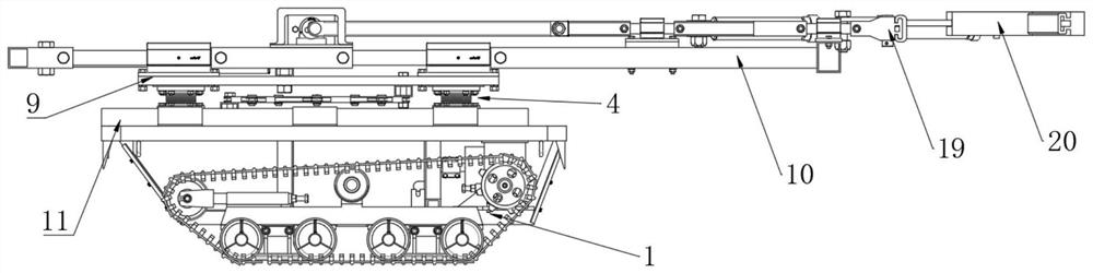 A vibration harvesting device with vibration isolation function