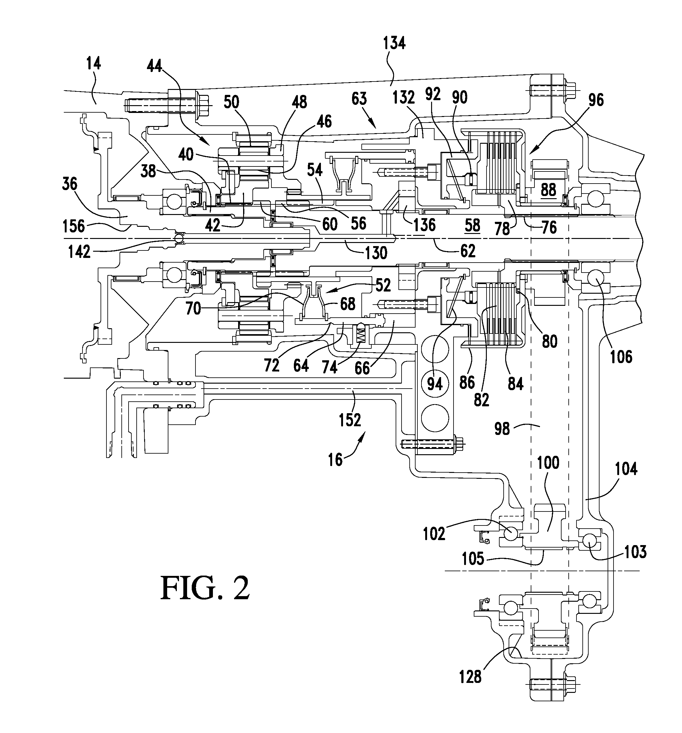 Transfer Case for a Motor Vehicle Powertrain