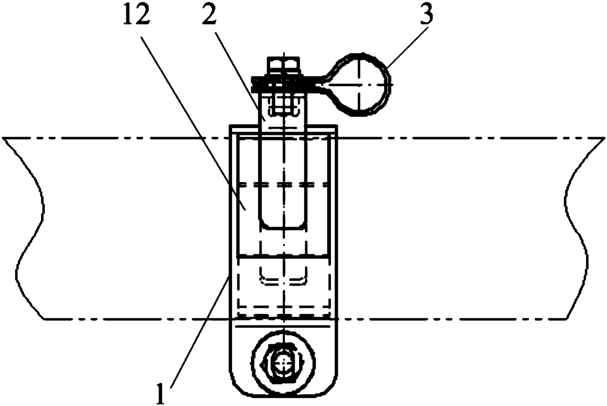 Rotatable fixing bracket assembly