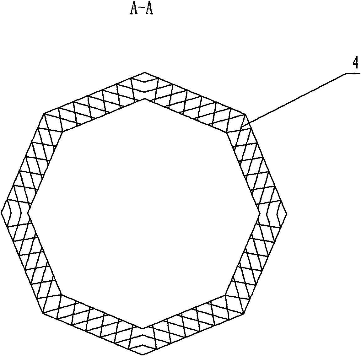 Ventilation and temperature reduction tower of high-temperature workshop