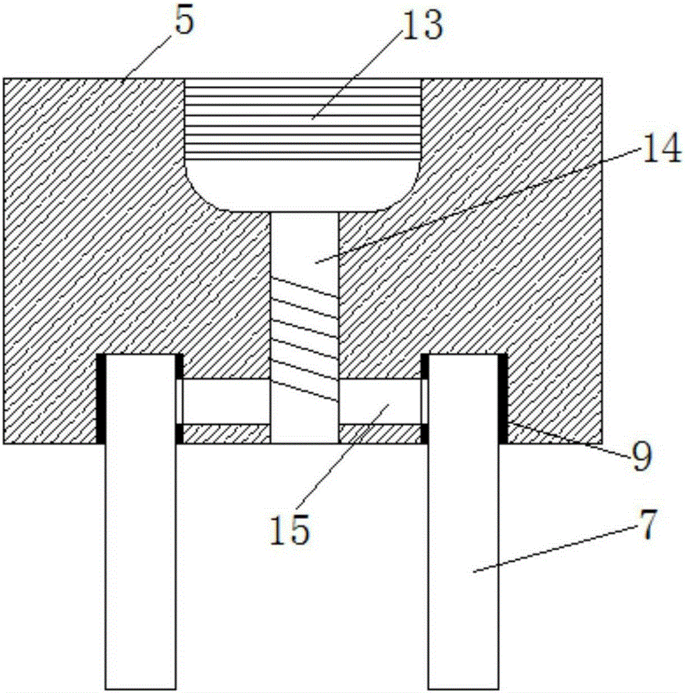 Stack-up device for electric power equipment