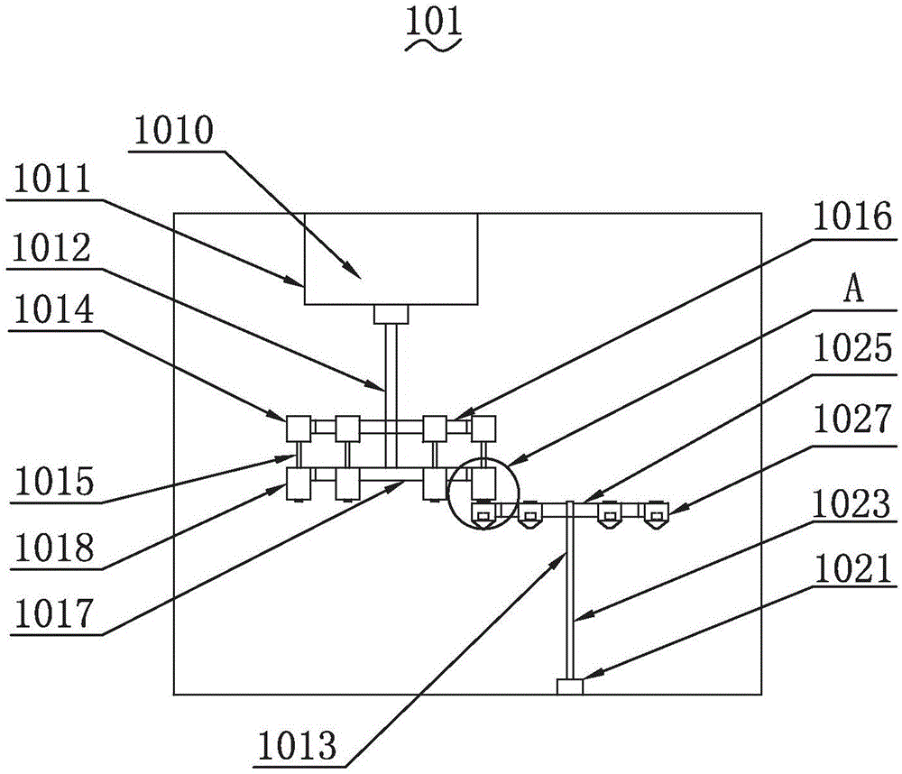 Ultrasonic atomization pyrolysis spray coating device and utilization method thereof