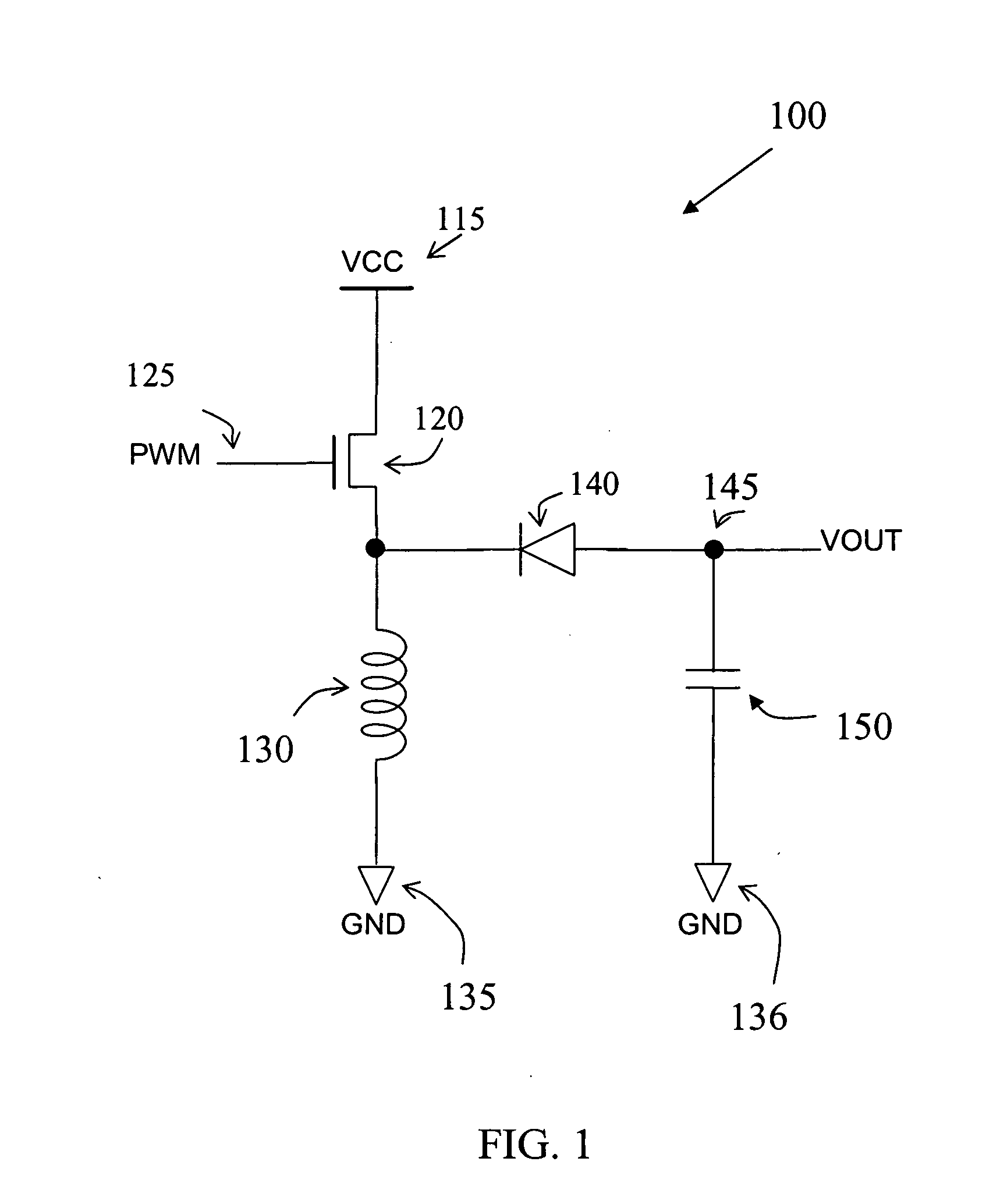 Method and apparatus for a pulse width modulated DC-DC converter