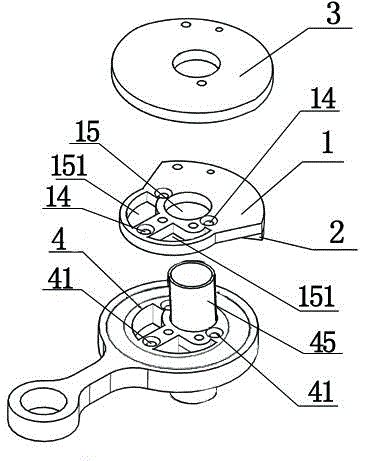 Computer embroider machine needle bar cam mechanism with balancing device